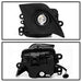 Spyder Auto 5082312 OEM Fog Lights; LED; Does Not Fit Any Model w/o F-Sport Bumper; w/Switch; Clear; - Truck Part Superstore