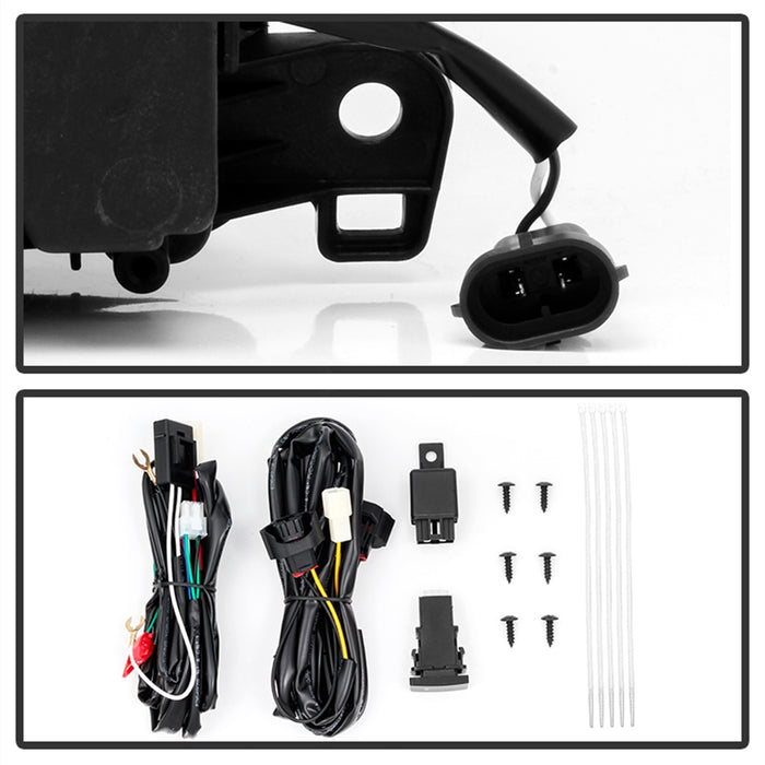 Spyder Auto 5082312 OEM Fog Lights; LED; Does Not Fit Any Model w/o F-Sport Bumper; w/Switch; Clear; - Truck Part Superstore