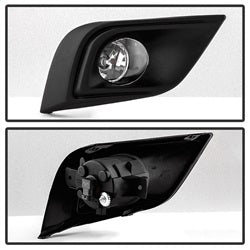 Spyder Auto 5082381 OEM Fog Lights; Bulbs Included; Pair; w/Switch; Clear; - Truck Part Superstore