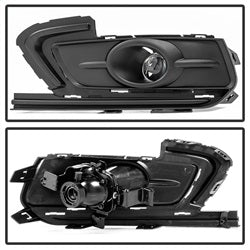 Spyder Auto 5082398 OEM Fog Lights; w/Switch; Clear; - Truck Part Superstore