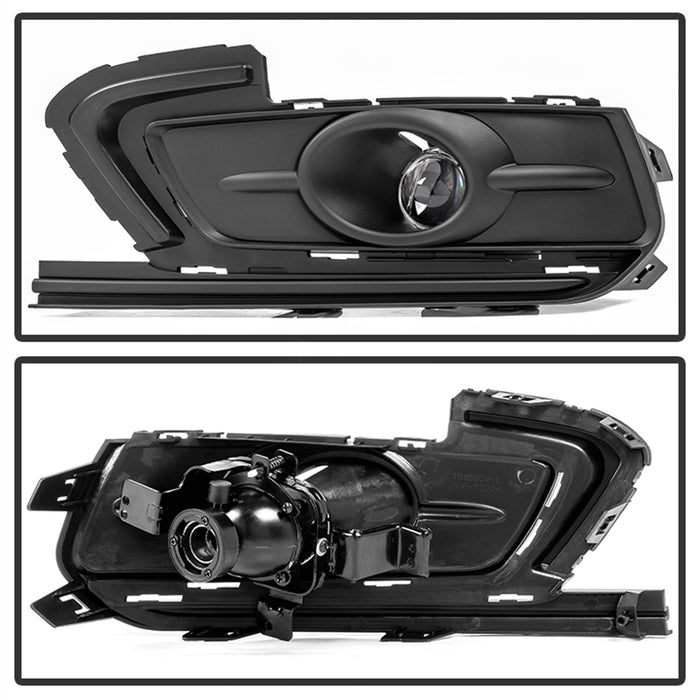 Spyder Auto 5082398 OEM Fog Lights; w/Switch; Clear; - Truck Part Superstore