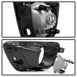 Spyder Auto 5082404 OEM Fog Lights; w/Switch; Clear; - Truck Part Superstore