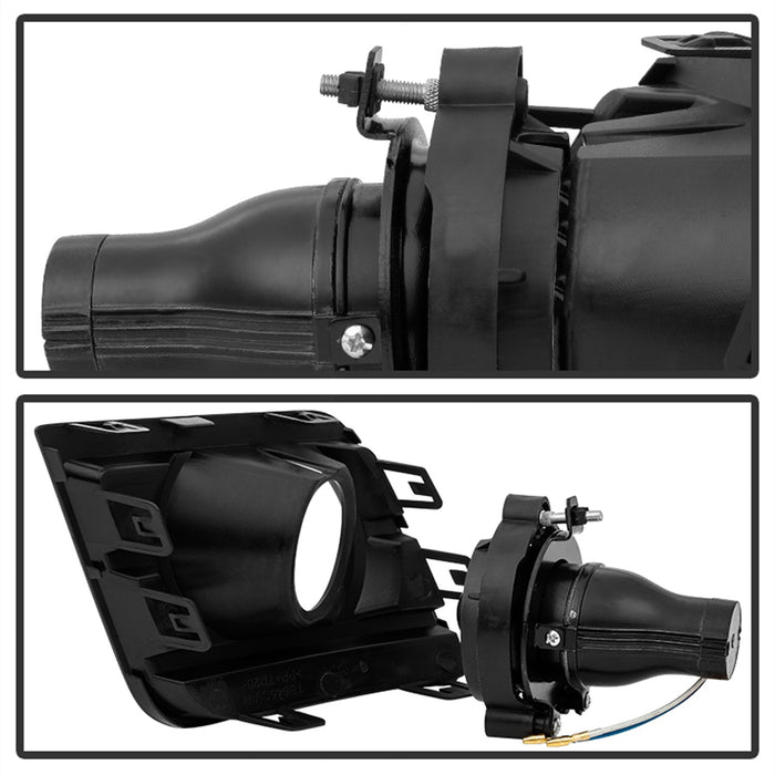 Spyder Auto 5082411 OEM Fog Lights; Bulbs Included; Pair; w/o Switch; Clear; - Truck Part Superstore