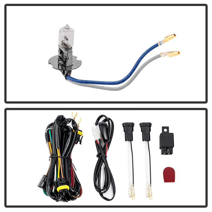 Spyder Auto 5082411 OEM Fog Lights; Bulbs Included; Pair; w/o Switch; Clear; - Truck Part Superstore