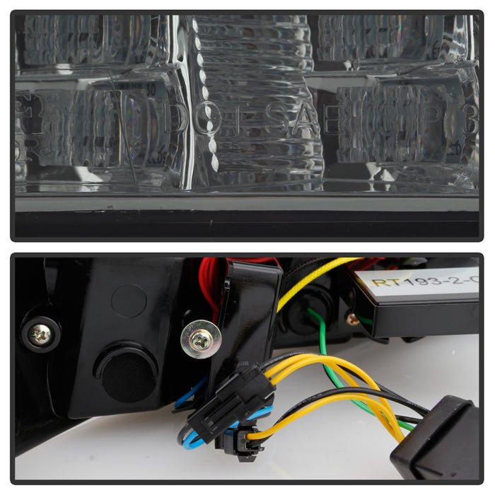 Spyder Auto 5082527 Front Bumper Lights; DRL LED; Smoke; - Truck Part Superstore