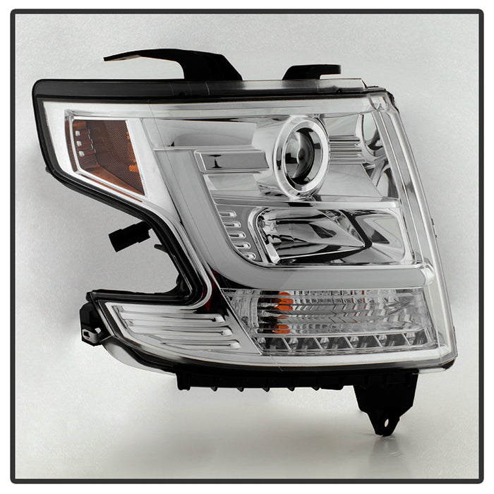 Spyder Auto 5082534 DRL LED Projector Headlights; Chrome; - Truck Part Superstore