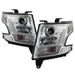 Spyder Auto 5082534 DRL LED Projector Headlights; Chrome; - Truck Part Superstore