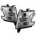 Spyder Auto 5082534 DRL LED Projector Headlights; Chrome; - Truck Part Superstore