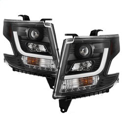 Spyder Auto 5082541 DRL LED Projector Headlights; Black; - Truck Part Superstore
