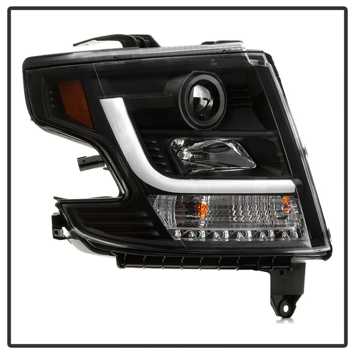Spyder Auto 5082541 DRL LED Projector Headlights; Black; - Truck Part Superstore