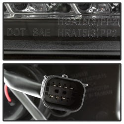 Spyder Auto 5082541 DRL LED Projector Headlights; Black; - Truck Part Superstore