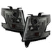 Spyder Auto 5082558 DRL LED Projector Headlights; Smoke; - Truck Part Superstore