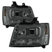 Spyder Auto 5082589 DRL LED Projector Headlights; Version 2; Smoke; - Truck Part Superstore
