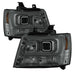 Spyder Auto 5082589 DRL LED Projector Headlights; Version 2; Smoke; - Truck Part Superstore