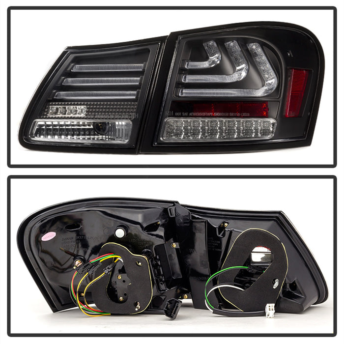 Spyder Auto 5082596 LED Tail Lights; Black; - Truck Part Superstore