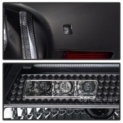 Spyder Auto 5082596 LED Tail Lights; Black; - Truck Part Superstore
