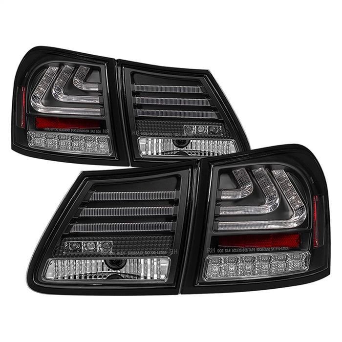 Spyder Auto 5082596 LED Tail Lights; Black; - Truck Part Superstore