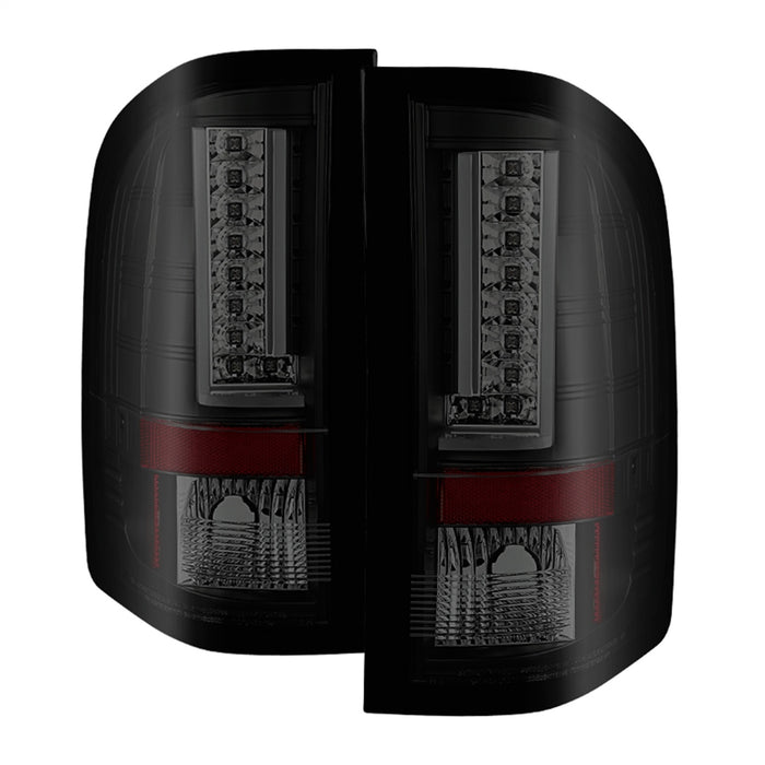 Spyder Auto 5082626 LED Tail Lights; Version 2; Black Smoke; - Truck Part Superstore
