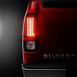 Spyder Auto 5082626 LED Tail Lights; Version 2; Black Smoke; - Truck Part Superstore