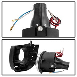 Spyder Auto 5082701 Halo Projector Fog Lights; w/Switch; Clear; - Truck Part Superstore