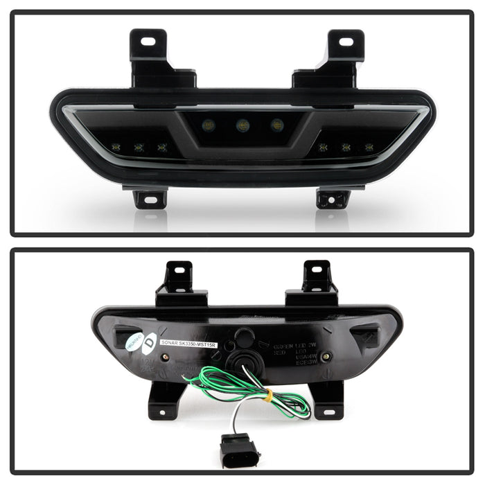 Spyder Auto 5082787 LED Reverse Lights; Black Smoke; - Truck Part Superstore