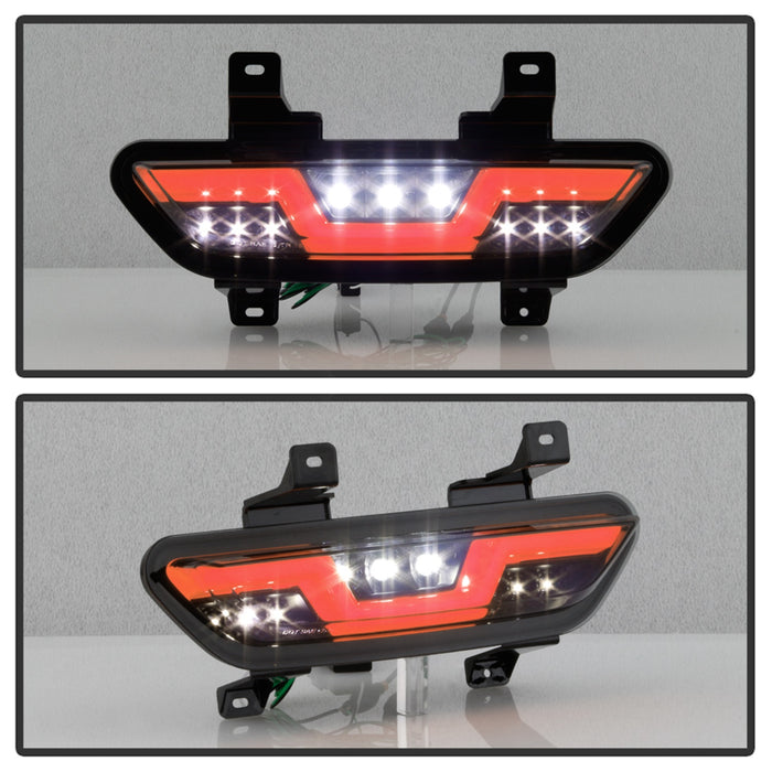 Spyder Auto 5082787 LED Reverse Lights; Black Smoke; - Truck Part Superstore