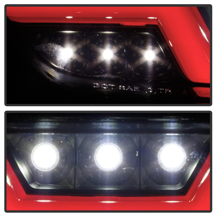 Spyder Auto 5082787 LED Reverse Lights; Black Smoke; - Truck Part Superstore