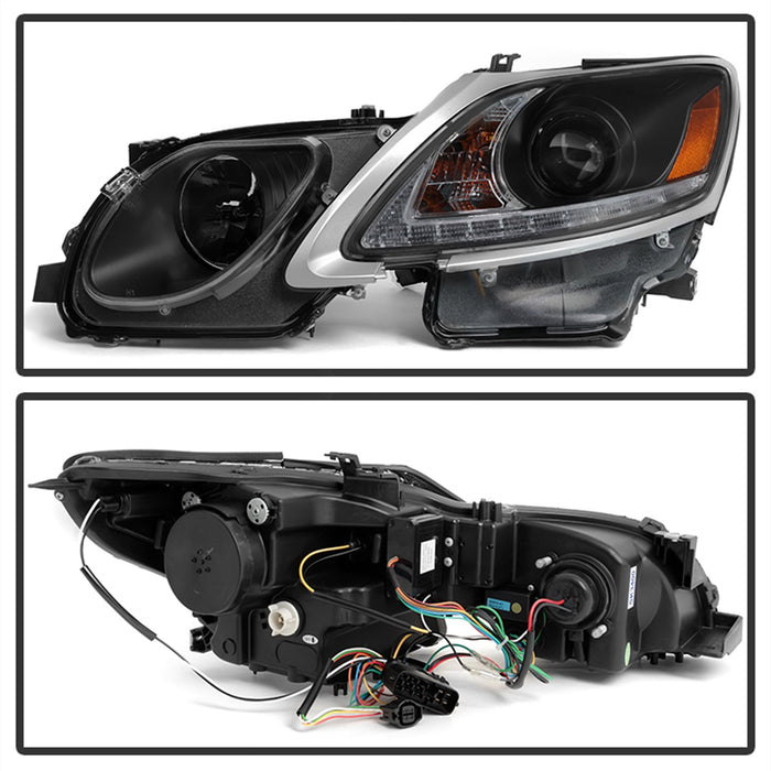 Spyder Auto 5082800 DRL LED Projector Headlights - Truck Part Superstore