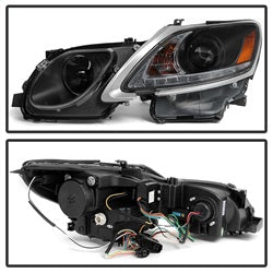 Spyder Auto 5082800 DRL LED Projector Headlights - Truck Part Superstore