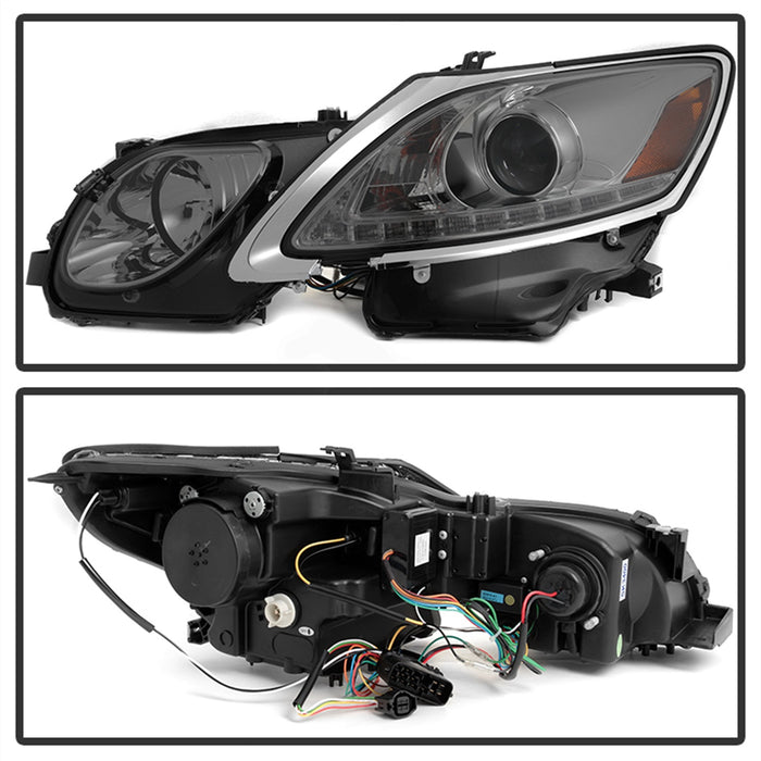 Spyder Auto 5082817 DRL LED Projector Headlights - Truck Part Superstore