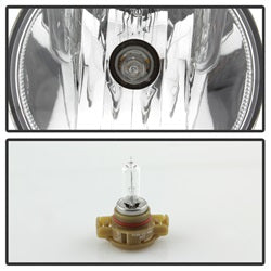 Spyder Auto 5082879 Fog Lights; w/OEM Switch; Clear; - Truck Part Superstore