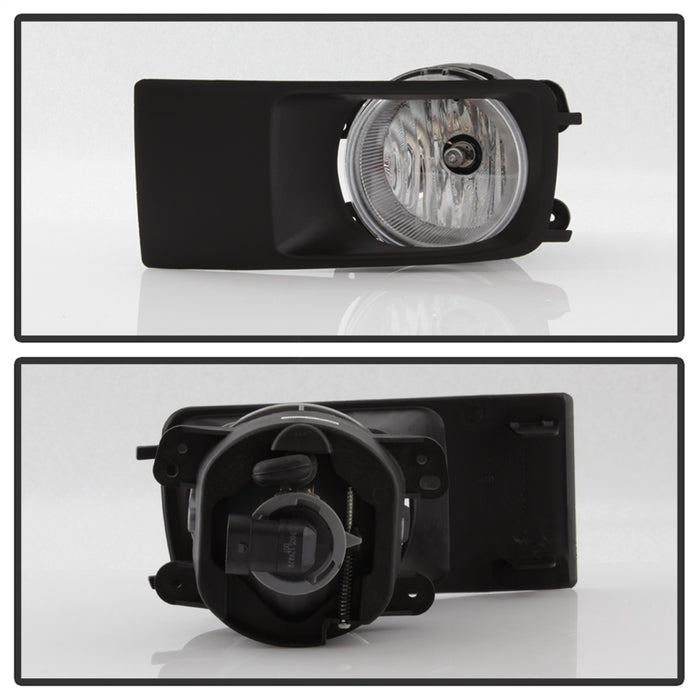 Spyder Auto 5082930 Fog Lights; w/OEM Switch; Clear; - Truck Part Superstore