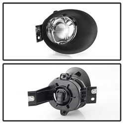 Spyder Auto 5082947 Fog Lights; w/OEM Switch; Clear; - Truck Part Superstore