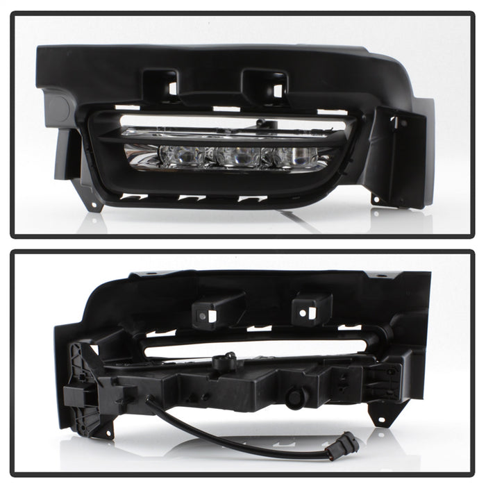 Spyder Auto 5082985 OEM Fog Lights; LED; w/Universal Switch; Clear; - Truck Part Superstore