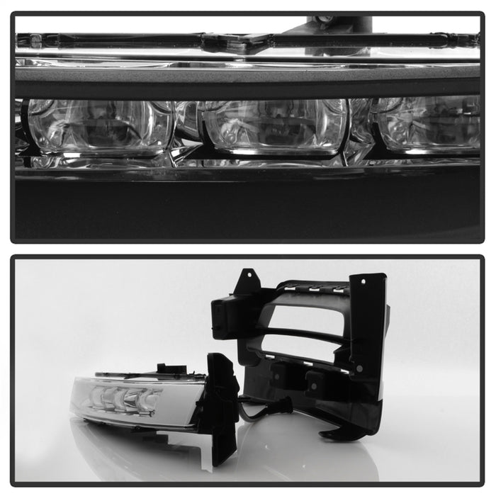 Spyder Auto 5082985 OEM Fog Lights; LED; w/Universal Switch; Clear; - Truck Part Superstore