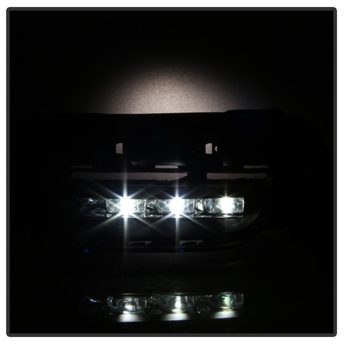 Spyder Auto 5082985 OEM Fog Lights; LED; w/Universal Switch; Clear; - Truck Part Superstore
