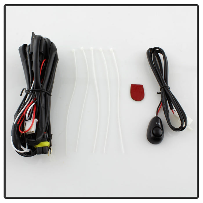 Spyder Auto 5082985 OEM Fog Lights; LED; w/Universal Switch; Clear; - Truck Part Superstore