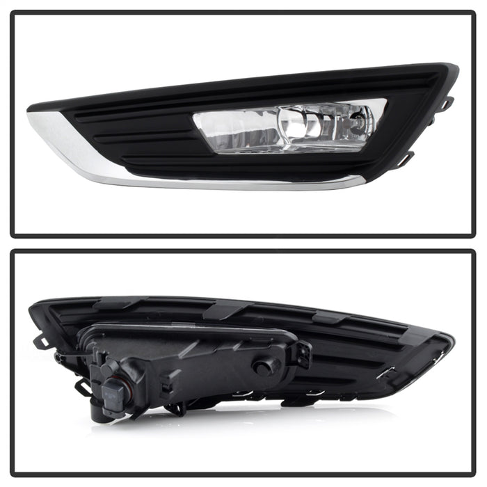 Spyder Auto 5083012 OEM Fog Lights; w/Switch; Clear; - Truck Part Superstore