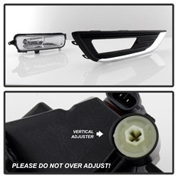 Spyder Auto 5083012 OEM Fog Lights; w/Switch; Clear; - Truck Part Superstore