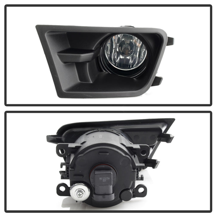 Spyder Auto 5083029 OEM Fog Lights; w/Universal Switch; Clear; - Truck Part Superstore