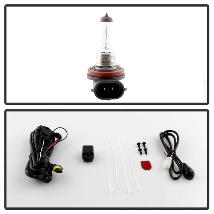Spyder Auto 5083029 OEM Fog Lights; w/Universal Switch; Clear; - Truck Part Superstore