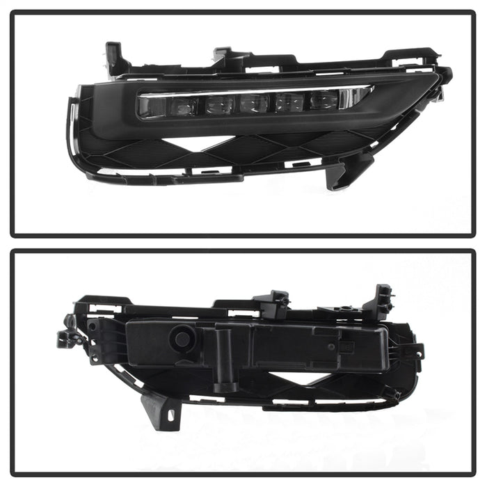 Spyder Auto 5083043 OEM Fog Lights; LED; w/Switch; Clear; - Truck Part Superstore