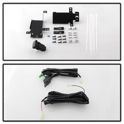 Spyder Auto 5083043 OEM Fog Lights; LED; w/Switch; Clear; - Truck Part Superstore