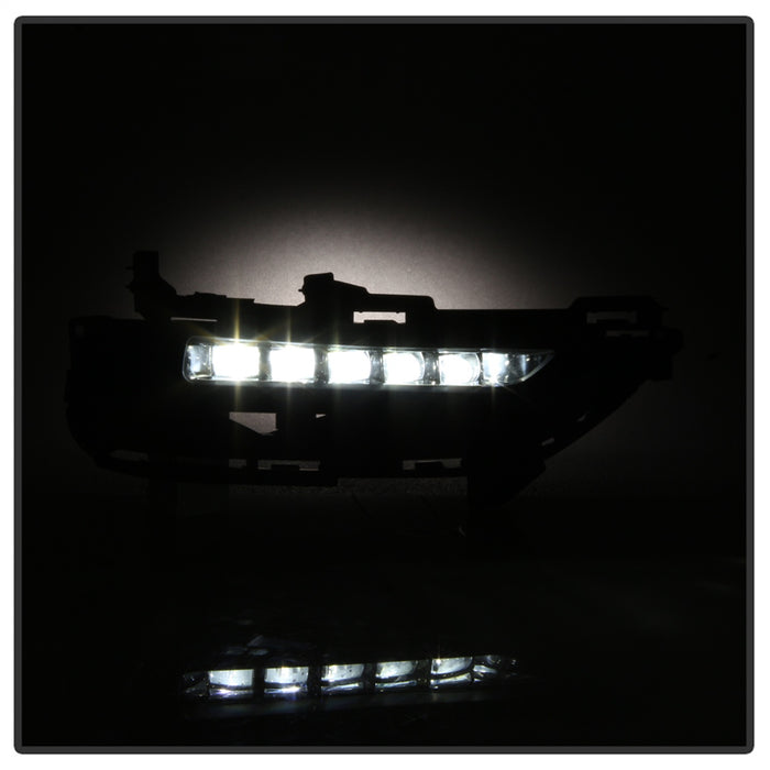 Spyder Auto 5083043 OEM Fog Lights; LED; w/Switch; Clear; - Truck Part Superstore