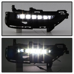 Spyder Auto 5083043 OEM Fog Lights; LED; w/Switch; Clear; - Truck Part Superstore
