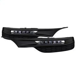 Spyder Auto 5083050 OEM Fog Lights; LED; w/Switch; Clear; - Truck Part Superstore