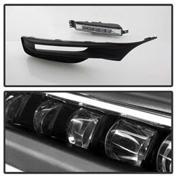 Spyder Auto 5083050 OEM Fog Lights; LED; w/Switch; Clear; - Truck Part Superstore
