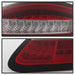 Spyder Auto 5083173 LED Tail Lights; Pair; Clear Red; - Truck Part Superstore