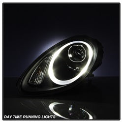 Spyder Auto 5083210 DRL Projector Headlights - Truck Part Superstore