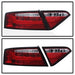 Spyder Auto 5083258 LED Tail Lights; LED Model Only; Not Compatible w/Incandescent Model; Red Clear; - Truck Part Superstore